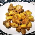 クックQ6E2BB☆'s cooksnap of when they made 簡単！さつまいもと鶏もものカレーソテー.