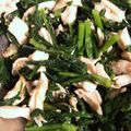 クックりーこ☆'s cooksnap of when they made 春菊と鶏ささみのナムル.