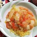 たぁープ〜's cooksnap of when they made 海老と菜の花の塩あんかけ焼きそば.