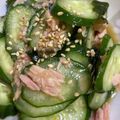 プリズンブレイク's cooksnap of when they made きゅうりとわかめとツナのさっぱり和え.