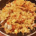 kaaanmi's cooksnap of when they made 激ウマで簡単豪華☆フライパンパエリア☆.