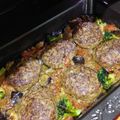 おめめみっつ's cooksnap of when they made 簡単アレンジ！トマト煮込みハンバーグ.