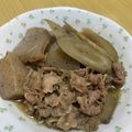 おかわりちょうだい♪'s cooksnap of when they made 牛肉ごぼうこんにゃくの甘辛炊き合わせ♪.