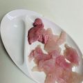 ＊＊もか＊＊'s cooksnap of when they made 解説丁寧♪肝和えで頂く♪カワハギの刺身♪.