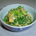 ｔａｄａｓｈｉ's cooksnap of when they made 春菊の卵味噌和え.