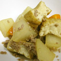 由芽15's cooksnap of when they made 『簡単すぎる！』大根と厚揚げのそぼろ煮.