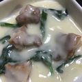 みしょお's cooksnap of when they made 豆乳でつくるチキンの中華風クリーム煮.