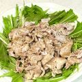ChunChun☆≡'s cooksnap of when they made ☼水菜と豚しゃぶのゴマだれピリ辛サラダ.