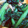 ミキトゥ's cooksnap of when they made 小松菜とキノコの粒マスタード炒め.