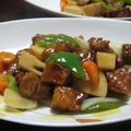 仁コロ's cooksnap of when they made 豚肉の甘酢風味♪.