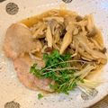 RIKA☆MAMA's cooksnap of when they made ハンバーグのバタポンきのこソース.