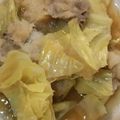 ひぃちゃんひー's cooksnap of when they made 風邪に！キャベツと豚肉のさっぱりみぞれ煮.