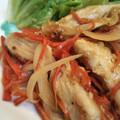いさみょば's cooksnap of when they made 鶏むね肉で♪　揚げない簡単南蛮漬け.