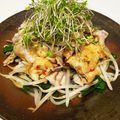 kitorimama's cooksnap of when they made もやしとニラのピリ辛豚しゃぶサラダ*✩.