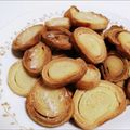 ◉’’•）あかさん's cooksnap of when they made 失敗パンで作った厚切りラスク.