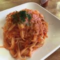 てりやきぶりちゃん's cooksnap of when they made 時短♪ツナのトマトクリームリングイネ.