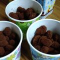 ゆずカフェ's cooksnap of when they made アマンドショコラならぬ”福豆”ショコラ♪.