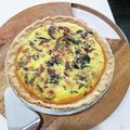 ☆aicook☆'s cooksnap of when they made ベーコンとほうれん草のキッシュ.