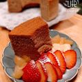 ※kinocook※'s cooksnap of when they made 紅茶のシフォンケーキ 18cm 紙型.