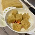 トマト大好き母さん's cooksnap of when they made ルクエで簡単バナナ蒸しケーキ☆.