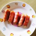 take♪aki♪'s cooksnap of when they made 簡単えのきのベーコン巻き.