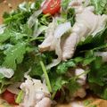 クックック〜♫'s cooksnap of when they made 豚肉とパクチーのエスニックサラダ.