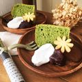 ＊ひよりんご＊'s cooksnap of when they made しっとりふわふわ 抹茶シフォンケーキ.