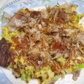 Lena1227's cooksnap of when they made 低糖質☆大豆粉お好み焼きver.2.