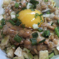 なおゆみい's cooksnap of when they made ❀納豆♪葱♫マヨ♬うちの卵かけご飯❀.
