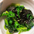 ぽっぽ5's cooksnap of when they made ほうれん草の韓国のり和え.