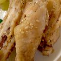 MULA's cooksnap of when they made 手羽焼き～ゴマ山椒風味♪お供はビール？？.