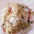 もふもふクロさん's cooksnap of when they made 梅・しそ・とろろ昆布・おにぎり.