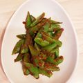 しのはきょろきょろ's cooksnap of when they made スナップえんどうのマヨカレー炒め.