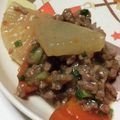 あるふぁ～すぴか's cooksnap of when they made ご飯のお供！味しみ大根とひき肉のあんかけ.