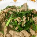 半熟王子's cooksnap of when they made 牛肉とニラの中華炒め.
