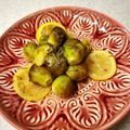 yummysunny's cooksnap of when they made トルコ料理☆芽キャベツのレモンオイル煮.