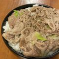 なつめタロー's cooksnap of when they made ネギ塩レモンの簡単豚丼.