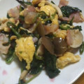 あやひろゆり's cooksnap of when they made 卵とほうれん草のバター醤油炒め♪.