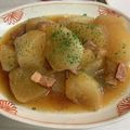 MMSw's cooksnap of when they made 大根とベーコンの煮物.