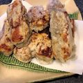 あいまるち's cooksnap of when they made ちくわの納豆入り磯辺揚げ.