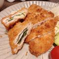 ♡♡スヌーピー♡♡'s cooksnap of when they made 揚げずに簡単！大葉とチーズの挟み豚カツ.