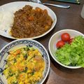 エリコフ's cooksnap of when they made トマトとほうれん草のスクランブルエッグ.