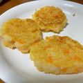 海さんママ's cooksnap of when they made 手づかみ離乳食♡オムライス風おやき.