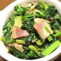 BlueRose♪'s cooksnap of when they made ほうれん草とベーコンのソテー.