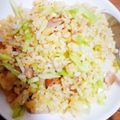 まーく71's cooksnap of when they made 簡単キャベツ炒飯.