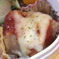 みや☆なな's cooksnap of when they made お弁当★カツのチーズ焼き.