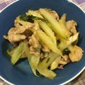 beanssmile's cooksnap of when they made こま切れで♡絶品！豚肉とセロリのきんぴら.