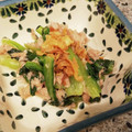Ulus's cooksnap of when they made ♪小松菜とツナの粒マスタード和え♪.
