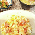Ulus's cooksnap of when they made 残りご飯で☆めちゃうまシーフードピラフ.