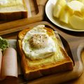 ガメコ's cooksnap of when they made 簡単！目玉焼きチーズトースト.